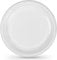 Algon | Set de 100 platos desechables – Platos Desechables Tamaño 17 cm Resistentes y ecológicos, ideales para fiestas, eventos y reuniones