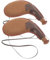 EXHUMKY 2 Stücke Alte Wasser Tasche Wasser Tasche Weinschlauch Tasche Kantine Bota Tasche Tragbare Wasser Lagerung Blase