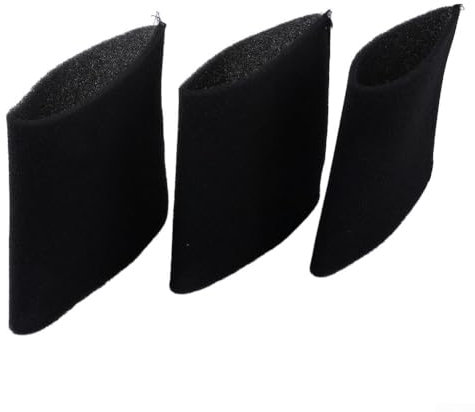 Lot de 3 sacs filtrants lavables en tissu sec pour aspirateur Parkside Wet Dry pour moteur PNTS 1200/1250