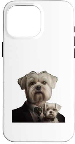Maltese Dog Case for iPhone 16 Pro Max
