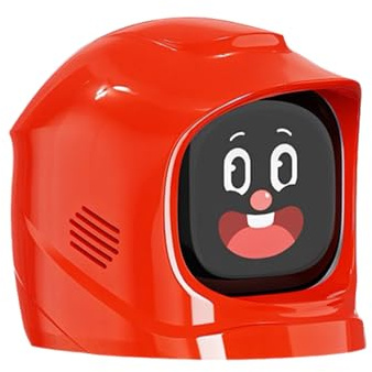 Pocoiau Automotive Gadget Robot Elektronisches Spielzeug mit reaktionsschnellem animiertem Ausdruck für unterhaltsame Fahrten, lustiges Fahrerlebnis, automatisches Begleitroboterspielzeug