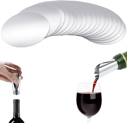 Beccuccio per vino, 100 pezzi, per versare senza contagocce e riutilizzabili, senza contagocce