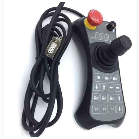 sdgERYEeg Joystick industriel, Manette de commande portable type Hall SMC72, boîtier, contrôleur multifonction, accessoires d'imageur, soudage tridimensionnel(Output Rs232)