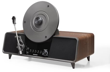 Crosley Beck Automatic Vertical Record Player with Bluetooth - Walnut