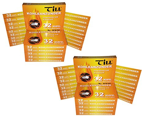 48 Pack TILL Kohlenanzünder (1536 Stück)
