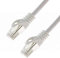 SeKi Netzwerkkabel S/FTP PIMF Cat. 7 0,25 Meter Weiss Patchkabel Gigabit Ethernet LAN DSL CAT7 Kabel