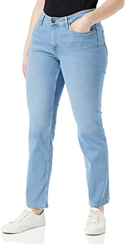 Lee Damen Marion Straight Jeans, MID Charly, W29 / L31