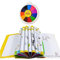T.Y.G.F Kit de Peinture au Doigt Amusant - Ensemble d'Apprentissage Précoce - Non Toxique et Lavable - Cadeau pour Enfants (12 Couleurs)