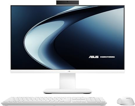 ASUS,ASUS V400 AiO V440VAK-WPC3390 - Sobremesa Todo en uno 23.8 Full HD (Intel Core 5 210H, 16GB RAM, 512GB SSD, Graphics, Sin Sistema Operativo) Blanco - Teclado QWERTY español