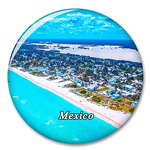 Mexico Fridge Magnet Decorative Magnet Tourist City Travel Souvenir Collection Gift Strong Refrigerator Sticker