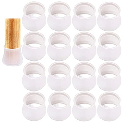 Almohadillas Protectoras para Patas de Sillas Adecuadas Tapones de Almohadilla de Silicona Protectores de Suelo para Patas Silla Protectores Antideslizantes para Piernas Sillas Cubre Patas de Muebles