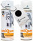 UniQum Autolack + Klarlack 2K Spraydose für AUDI BRILLANTSCHWARZ LY9B Autolack Reparatur 2 x 400 ml