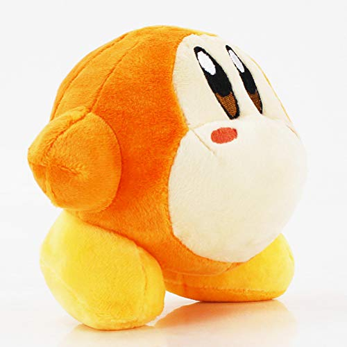 MayDee Cute Star Kir-by Plüschtier Kir-by Plüsch Puppe Waddle Dee DOO Weiches Stofftier Geschenk Für Kinder (D)