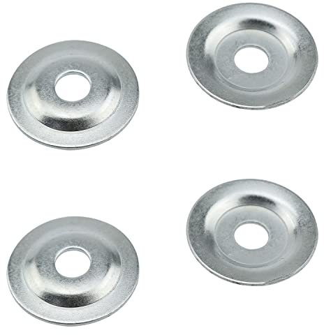 MEETOOT 4pcs Bench Grinder Arbor Washer/Flange For Grinding/Wire Wheel/Collar For Grinding Polishing Shaft Motor Bench Grinder with A 1/2 Diameter Shaft