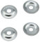 MEETOOT 4pcs Bench Grinder Arbor Washer/Flange For Grinding/Wire Wheel/Collar For Grinding Polishing Shaft Motor Bench Grinder with A 1/2 Diameter Shaft
