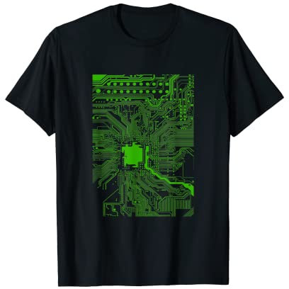Chemise de circuit imprimé pour ordinateur T-Shirt