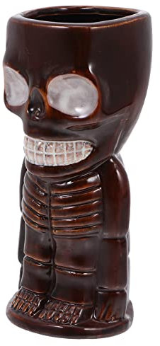 PRETYZOOM Tasse Créative Forme De Tête De Mort Verre à Cocktail Tasse à Cocktail à Vin De Fête