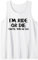 Ich reite oder sterbe bis 21 Uhr oder so Tank Top