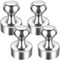 Magnete Stark, 4 Stück 12 x 16 mm Silber Neodym Magnet Push Pins, Magnete für Magnettafel, Kühlschrankmagnete, Whiteboard Magnete, Magneten, Starke Magnete für Kühlschrank, Foto, Karte, Büro, DIY