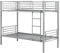 BB Sport Hochbett Metall Etagenbett Stockbett Liegefläche jeweils 90 x 200 cm - teilbar in Zwei Einzelbetten