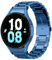 SUNDAREE Compatibile con Cinturino Samsung Galaxy Watch 5 44MM,Blu Uomo Donna No Gap Metallo Acciaio Orologio Cinturini Ricambio per Samsung Galaxy Watch 5 44MM SM-R910/Watch 5 44MM LTE SM-R915
