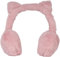 styleBREAKER Kinder Ohrenwärmer aus Plüsch mit Öhrchen, warme kuschlig weiche Winter Ohrenschützer, Earmuffs 04026067, Farbe:Altrose