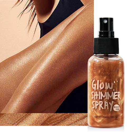 Glitzer-Körper-Make-up-Flüssigcreme, Schimmerndes Körperöl, Schimmernde Körperlotion, Haare und Körper-Glitzer-Make-up, Moisturizing Body Highlighter, Sofortiges Ergebnis, Glänzend, Strahlend-04