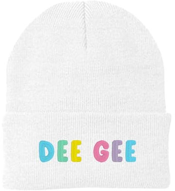 Delta Gamma Bubble Beanie - Dee Gee, Weiss/opulenter Garten, Einheitsgr��e