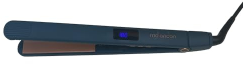 mdlondon Strait Ceramic Hair Straighteners (Casal Blue), Professional Straighteners for Short or Long Hair, Flat Iron for Women & Men - Genuine mdlondon Straightners