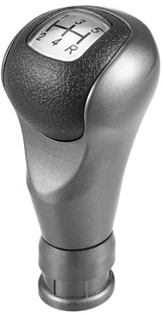 Motoforti 5-Gang-Schaltknauf Für Honda Civic DX EX LX 2006-2011 2 Stücke | Kunstleder, Kunststoff, Metall, Maße: 5.5x4.9x9.4cm, Schutz: 2.9x2.5x2.6cm, Loch: 12/23mm, OE: 54102SNAA01/02, Für DX EX LX