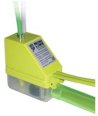 Aspen Pumps Pompe à condensat avec gouttière pour climatisation Mini Lime + Silent
