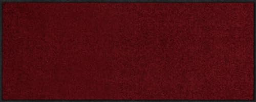 Salonloewe Fußmatte 040X100 cm Weinrot Fußabtreter, innen, außen, Schmutzfangmatte, Sauberlauf-Teppich