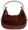Reddington – Cherry-Tasche aus Lackleder für Damen mit verstellbarem Riemen und Reißverschluss | Bordo