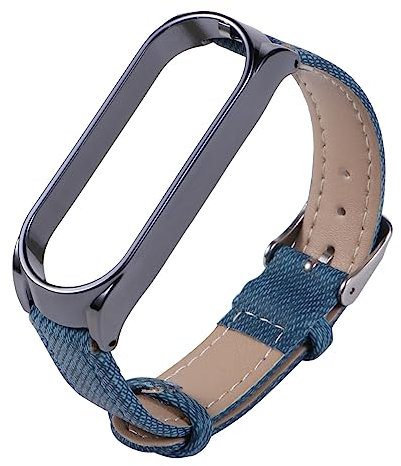 WATIIFUFU Armband Für Verstellbare Atmungsaktive Blaue Denim- Ersatzarmband Für Und Damen Stilvoller Look Für