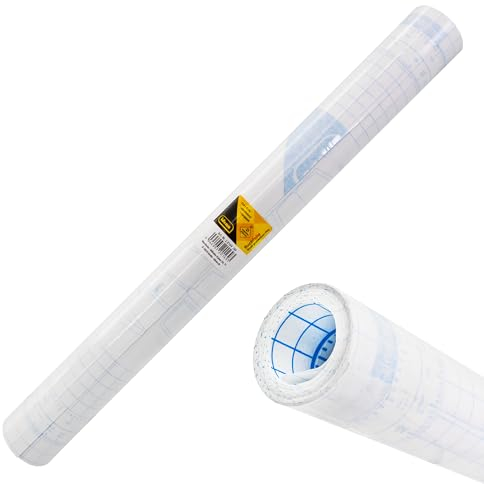 Idena 20169 - Film pour livres autocollant transparent, 1 rouleau 10 m x 45 cm, couverture de livre en matériau recyclé