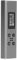 Contatore Geiger Ricarica USB con Display TFT HD Rilevatore di Radiazioni Nucleari da 400 MAh per la Casa (Argento)