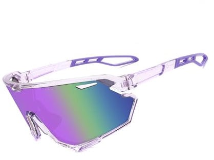 SINSPORT eyewear Sport-Sonnenbrille Fahrradbrille für Herren und Damen, übergroße Sonnenbrille zum Radfahren und Laufen Angeln