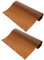 MOLUCKFU 2pcs Non-Stick Pizza Peel Cloth High-Temperature Baking Mat Heat-Resistant for Transfer Reusable Parchment Paper for Home Baking