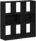 vidaXL Bücherregal Schwarz Eichen-Optik 97,5x29,5x100 cm Holzwerkstoff, Bücherständer, Büroschrank, Aktenregal, Bücherschrank, Büroregal, Highboard