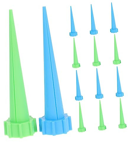 POPETPOP 16stücke Teiliges Automatischer Bewässerungsgeräte Aus Kunststoff Tropfsystem Für Pflanzen Selbstbewässernd Für Zuhause Blau Und Grün