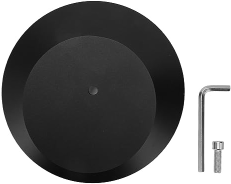 Mtlavishness Speaker Base Mount Prevent Slip Tilted Metal Desktop Wireless Speaker Riser for Sonos Era 100 (Black)