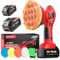 Avhrit Cordless Buffer Polisher 2025 Lucidatrice per Auto Senza Fili, Batteria 2x4000 mAh (fino a 6000 giri/min), Lucidatrice Auto da 6'', Orbitale 8 mm per la Cura