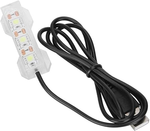 LED Aquarium Light, Blue Light Fish Tank Lighting, Multicolour for Freshwater Plants, Aquatic Pet Supplies