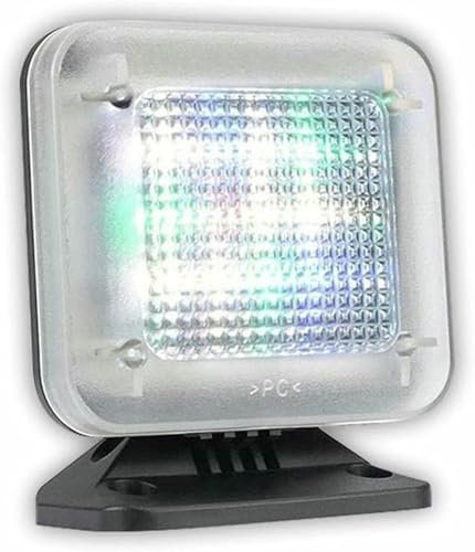 Fake TV Simulator Light with Timer & Dusk Sensor – LED Anti-Burglar Security Light Mimics TV for Home Theft Deterrent, Energy-Saving Burglar Prevention Device