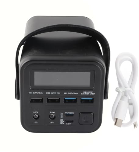100W 60000mAh Power Bank Mobile Charging Station Energy Storage Emergency Power Supply for Outdoor Activities