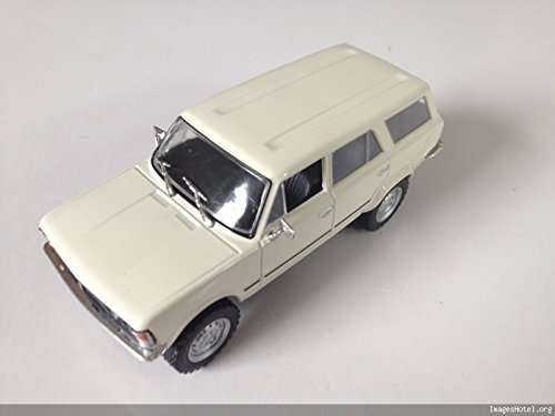 Polski Fiat 125P 4x4 voiture de collection à l'échelle 1:43 blanche -réf 145HV-169PL**