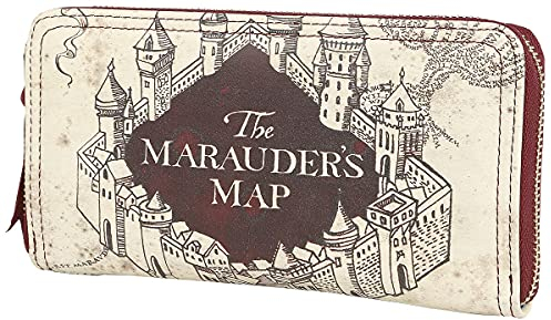 Harry Potter Z888050 Geldbeutel The Marauder's Map, Mehrfarbig