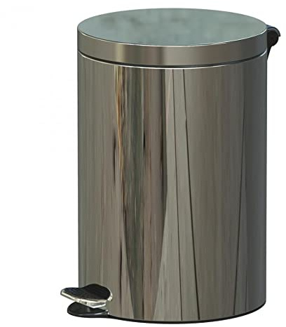 Alda Freedom Fresh runder Treteimer mit Kunststoff-Inneneimer, 20 Liter, farbglänzend, Einheitsgröße
