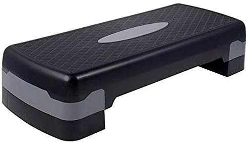 LMEIL Einstellbarer Aerobic Stepper Step, Fitness-Pedale, High Step Aerobic Platform, Aerobic Board Trainingstrainer Workout Fitness Yoga Riser