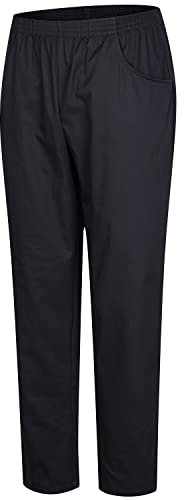 MISEMIYA - PANTALÓN Sanitarios Unisex Cintura ELÁSTICA Uniforme Laboral MÉDICO Enfermera Limpieza Veterinaria SANIDAD HOSTELERÍA- Ref.8312 - S, Negro 21